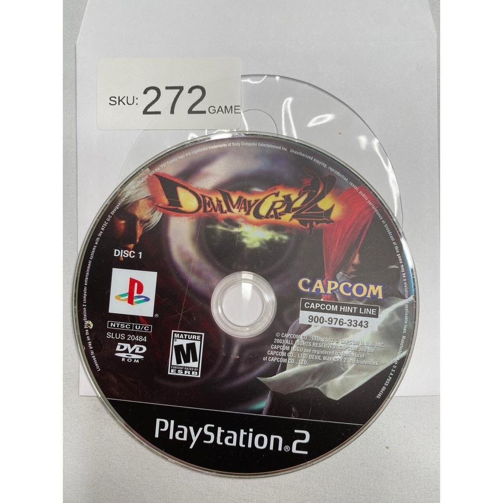Devil May Cry 2 Disc 1 only Sony PlayStation 2